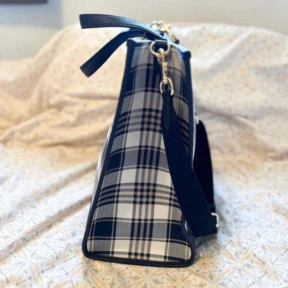 65 | 🍁🍁Coach Dempsey Tote Bag (Midnight) - Picture 8 of 10